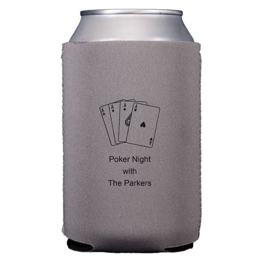 All Aces Collapsible Koozies